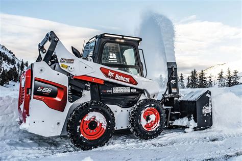 bobcat skid steer snow blower for sale|used bobcat with snowblower.